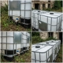 Продавам 1000-литрови бидони (IBC резервоар)., снимка 1