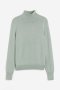 Нов дамски пуловер с поло яка, снимка 1 - Блузи с дълъг ръкав и пуловери - 43798526