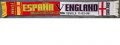 Футболен шал от матч Испания - Англия. Frendly.11-02-2009, снимка 1 - Фен артикули - 38882364