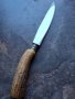 Нож Solingen с дръжка от еленов рог , снимка 4
