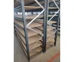 ПРОМО!!!Метален стелаж за склад - ръчна обработка тежки товари H200;L187;D70сm; 4 нива, снимка 8