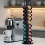 Метална въртяща се стойка Cheffinger за 40 капсули Nespresso – ред и бърз достъп до любимото кафе, снимка 5