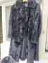 Дамско кожено палто от естествен косъм кожух норка , визон ., снимка 8