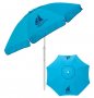 Ветроустойчив чадър с възможност за накланяне. 2м диаметър,Тръба 28/32мм, снимка 1 - Градински мебели, декорация  - 37198014