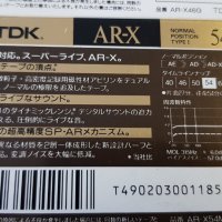 TDK AR-X топ модел аудио касети японски, снимка 2 - Аудио касети - 37033537