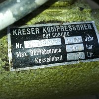 kaeser kompressor-made in west-germany-внос швеицария, снимка 14 - Други машини и части - 26343083