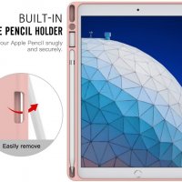Калъф MoKo, подходящ за iPad Air (3-то поколение) 10,5 инча 2019 г. с държач за молив НОВ, снимка 2 - Таблети - 35236619