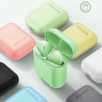 Цветни безжични слушалки в кутийка, снимка 3 - Bluetooth слушалки - 33206345