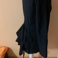 Черно сако с опашка отзад, снимка 2 - Сака - 34949417
