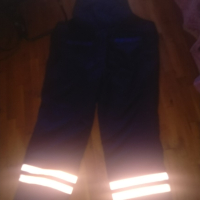 Работни панталони нови маркови с презрамки-светлоотразители  ватирани размер ХХХЛ, снимка 13 - Панталони - 44900519