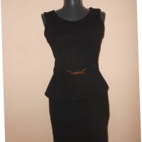 Черна рокля Италия , снимка 2 - Рокли - 28754909