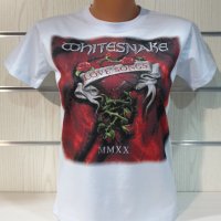 Нова дамска тениска с дигитален печат на музикалната група Whitesnake - Love Songs, снимка 7 - Тениски - 37176544