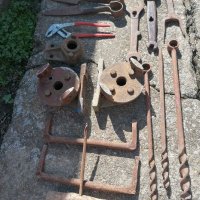 Сет стари ковани инструменти , снимка 1 - Селскостопанска техника - 38159026
