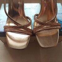 Дамски сандали Paolo Bocelli - Розово злато, снимка 8 - Сандали - 43282514