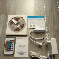 Smart WiFi RGB LED лента 5м Teckin SL02, снимка 2 - Лед осветление - 40509126