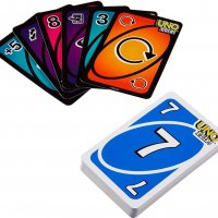 Карти за игра Uno Flip GDR44 - на български език , снимка 3 - Игри и пъзели - 32654038