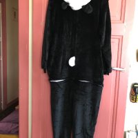 Kigurumi дамска пижама гащеризон панда полар M/L, снимка 6 - Пижами - 40397805