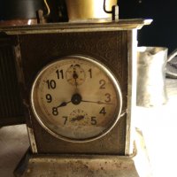 Старинен настолен часовник ЮНГХАНС, снимка 1 - Антикварни и старинни предмети - 33372823