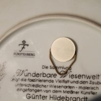 Немска ръчно рисувана чиния, снимка 8 - Антикварни и старинни предмети - 43895792