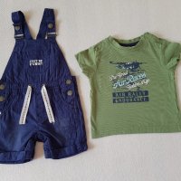 Тениска за бебе 3-6 месеца, снимка 3 - Комплекти за бебе - 27917942
