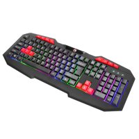 Marvo геймърска клавиатура Gaming Keyboard 112 keys - K602 - Rainbow backlight, снимка 2 - Клавиатури и мишки - 44087546