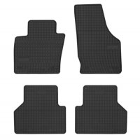 Гумени стелки Frogum съвместими с Audi Q3 2011-2018, 4 части, черни, снимка 1 - Аксесоари и консумативи - 35621862