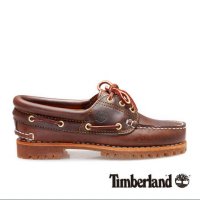 стилни мокасини Timberland 3-eye Classic Lug 51304, снимка 4 - Детски обувки - 27860787