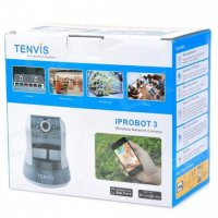 IP камера бебефон Tenvis IP ROBOT 3, PTZ, 720P, 3.6мм обектив, WLAN, H.264, IR осветяване, снимка 9 - IP камери - 34713144
