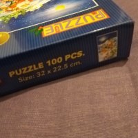 Puzzle 100 pcs merry christmas happy new year Пъзел 100части нов 32х22,5см, снимка 5 - Игри и пъзели - 43465649