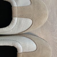 Бели обувки ecco - естественна кожа., снимка 3 - Дамски ежедневни обувки - 37373467