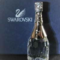Swarovski с родий Бутилка шампанско Кристални спомени Подарък за Нова Година, снимка 2 - Други - 43250652