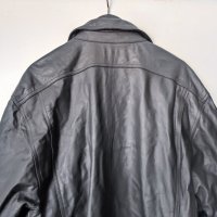 ECHTES LEDER Дълго мъжко кожено палто яке сако тренчкот тренд , снимка 9 - Якета - 43241425
