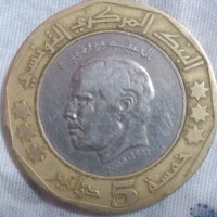 Тунис 5 динара, 1423 (2002), снимка 1 - Нумизматика и бонистика - 37996902