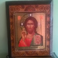 ХРИСТОС ИКОНА-ВНОС УКРАИНА, снимка 3 - Колекции - 27693136