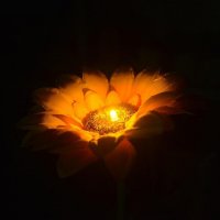 Соларна лампа слънчоглед Solar Sunflower Lamp, снимка 7 - Соларни лампи - 32843015