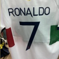Бял Екип Роналдо Португалия 2022 Световно Ново Детско Роналдо, снимка 1 - Футбол - 37808854