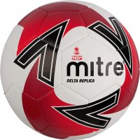 Футболна Tопка Mitre Delta номер 5 официалната футболна реплика на FA Cup, снимка 1 - Футбол - 39323102