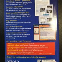 Oxford Learner's Thesaurus / A dictionary of synonyms, снимка 4 - Чуждоезиково обучение, речници - 28873803