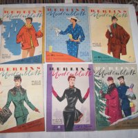 Пълна годишнина на немското модно списание "Berlins Modenblatt", от 1955г., снимка 6 - Списания и комикси - 32501667