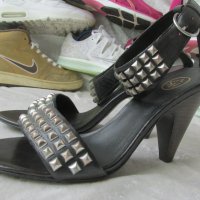 НОВИ шик дамски сандали , летни обувки N - 37 - 38 ASH® original, 3x 100% естествена кожа, снимка 18 - Сандали - 26124464