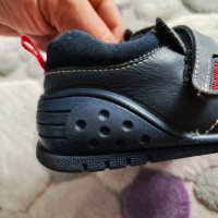 Детски обувки от естествена кожа Titanitos Yves Navy, размер 24 , снимка 7 - Бебешки обувки - 40470151