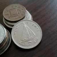 Монета - Бахамски острови - 50 цента | 1977г., снимка 1 - Нумизматика и бонистика - 35365551