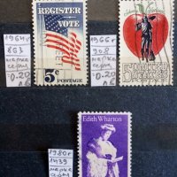 САЩ с пощенско клеймо, снимка 2 - Филателия - 37615099
