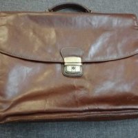 Оригинална кожена мъжка чанта KATANA,Франция. , снимка 1 - Чанти - 27968814