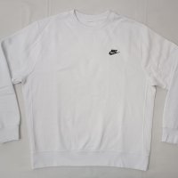 Nike Sportswear Fleece Sweatshirt оригинално горнище XL Найк памук, снимка 1 - Спортни дрехи, екипи - 42936457