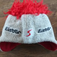 Eisbär - страхотна зимна шапка КАТО НОВА 100% оригинал универсален размер, снимка 5 - Шапки - 43854473