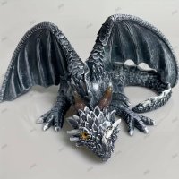 1бр. Градинска фигура, готическа скулптура на дракон, снимка 2 - Декорация за дома - 43864285