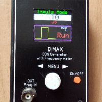 DDS честотен генератор "DIMAX" 0,1Hz-36MHz + честотомер до 160Mhz, снимка 8 - Друга електроника - 28826075