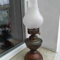 голяма газена лампа, снимка 4 - Настолни лампи - 43819264