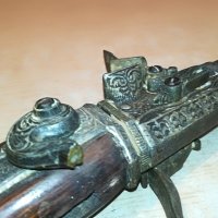 АНТИКА-пушка антика-метал/дърво 102см 3005211145, снимка 14 - Антикварни и старинни предмети - 33044209